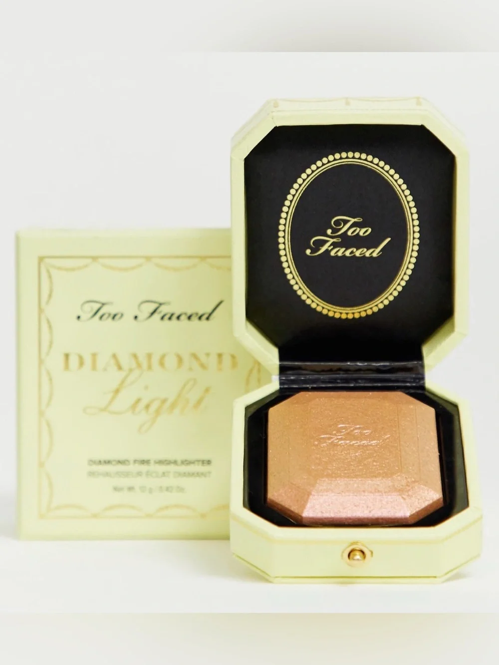 Too Faced Diamond Light Diamond Fire Highlighter - Canary Diamond- RARE FIND!